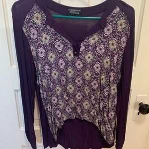 Dark purple great for fall top